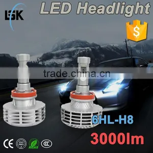 2015 China Top Quality High Power h8 Fog Lamp Led 3000lm 12v h8 Fog Lamp Led China Factory Direct thumbnail-1