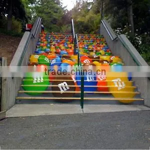 Self Adhesive Laminated Pvc Film Matte Cold Lamination Film Floor Graphic Film Inkjet Printing thumbnail-1