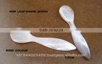 Mother of Pearl Leaf-shape Spoon thumbnail-1