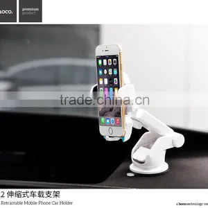 HOCO CA2 Retractable Mobile Phone Car Holder for Universal Mobile Phone 360 Degree Rotating Car Mount Bracket Holder MT-5564 thumbnail-6