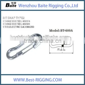 Bit Snap Type 2 China Supplier Rigging Hardware Carabiner Manufacture thumbnail-2