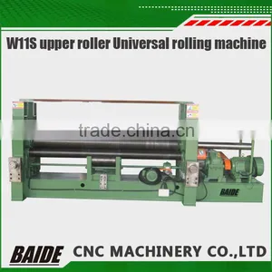 Baide W11S-10*3000 Hydraulic Rolling Machine, Plate Bending Machine, 3 Roller Bending Machine thumbnail-1
