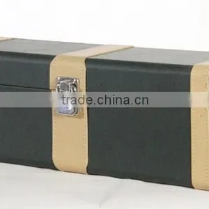 2015 Handmade High Quality Leather Box for Wine Glasses thumbnail-5