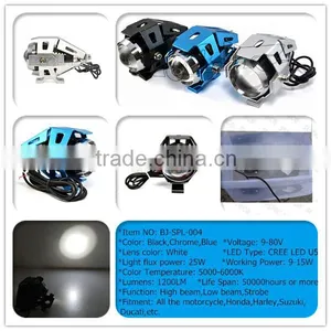 New Arrival Motorcycle Spot Light High Lumen Waterproof Cree Led Headlight Motorcycle Light Lamp thumbnail-2