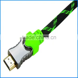 HD TV Cable Sleeving Braided Cable High Speed Connect Wire For 3D TV Support 1080P Cable thumbnail-1