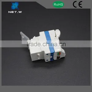 Without Tool Cat6 Utp Keystone Jack, Rj45 Cat6 Wall Jack Connectors Keystone Jacks thumbnail-2
