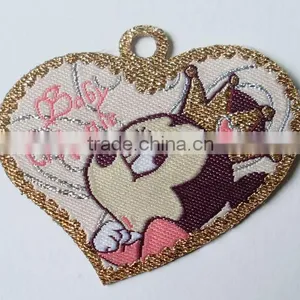 Hot Sale Wholesaler Custom Garment Woven Badge Quality Choice thumbnail-4