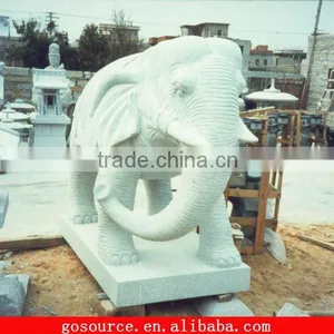 Granite Elephant Sculpture thumbnail-1