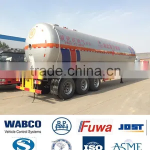 LPG Tank Trailer 40000 Liters, 40000 Liters ASME LPG Gas Truck Trailer, ASME LPG Truck Trailer thumbnail-3