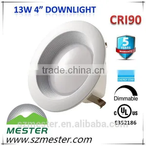 UL Indoor Ceiling Light 4" 5" 6" 2700K 10w Cob Led Downlight thumbnail-1