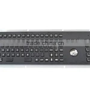 Big Standard Metal Keyboard With Trackball thumbnail-1