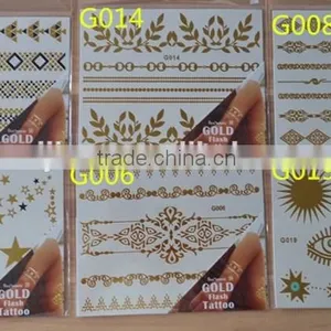 Arabic Tatoos Gold Tattoo Wholesale thumbnail-1
