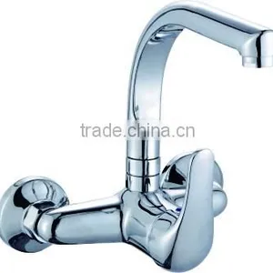 Cheap Price Single Handle Hot & Cold Water Saving Basin Sink Mixer Stainless Steel Tube Faucet thumbnail-1