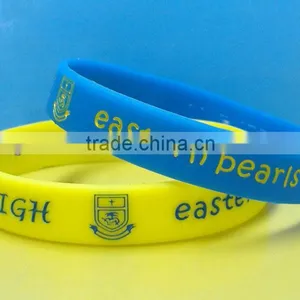 Silicone Bracelet With Country Logo Printed thumbnail-1