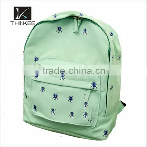 Colorful Backpack Canvas Clear Backpack School Backpack thumbnail-4