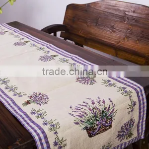 Fancy Lavender Table Runner For Wedding Party Table Decoration thumbnail-3