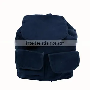 Fashion Canvas Polyester Travel Backpack Bags With Drawstring Closure thumbnail-3