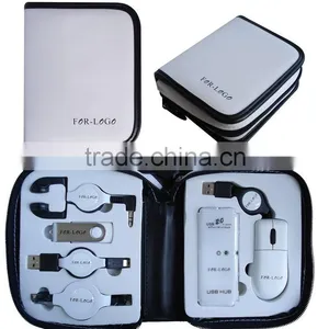White Color With Nylon Material of the Case /usb Travel Kit,portable USB Computer Sets/Computer USB Travel Tool Kit thumbnail-1