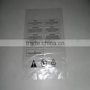 Plastic Bag With Suffocation Warning Words thumbnail-3