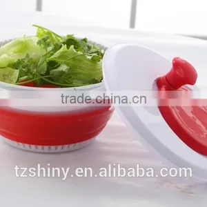 2016 Hot Sales in USA Market Plastic Collapsible Salad Spinner Salad Mixer thumbnail-1