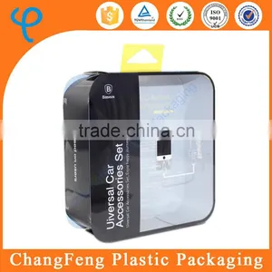 Transparent Customized Dual Car Charger Plastic Box Packaging thumbnail-1