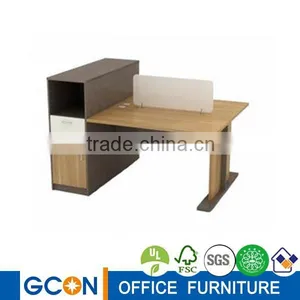 Office Wooden Eco-friendly Workstation for 2 People thumbnail-1