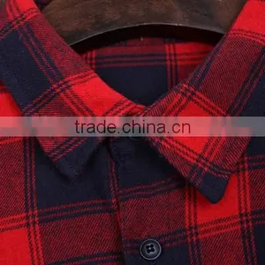 OEM 2015 New Product From China Factory,high Quality Women Fashion Plaid Shirt thumbnail-5