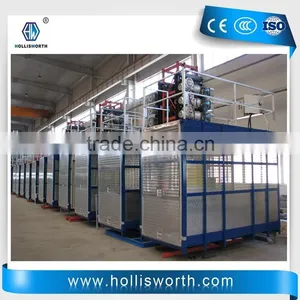 SC100/150/200 Single/Double Cage Construction Electric Building Hoist thumbnail-3