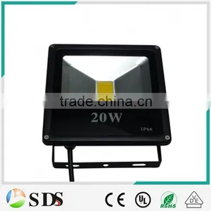 LED 20W IP66 Integrated Cool White Black AC85-265V Outdoor Led Flood Light thumbnail-1