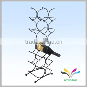 Factory Supplier High Capacity 12 Holders Durable Metal Beer Can Display Stand thumbnail-2
