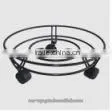 Decorator Iron Wheeled Flower Plant Stand thumbnail-1