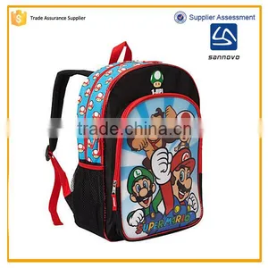 2016 China Wholesale Cartoon Super Mario 16 Inch School Bags Kids thumbnail-1