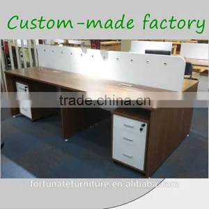 Double Sided Office Desk With Drawers thumbnail-1