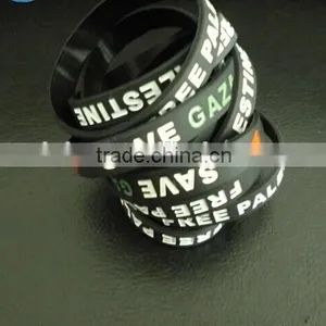Competitive Price and Authentic Quality Promotional Palestine Silicone Wrist Bands ---- DH 16999 thumbnail-1