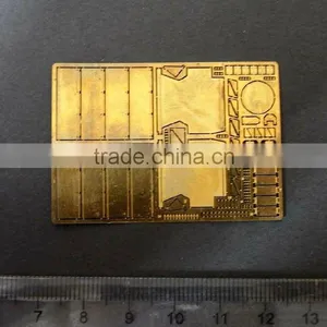 Custom Stainless Steel Metal Etching Parts Brass Metal Precision Meshes Fabrication High Precision Terminal ---DH20580 thumbnail-1