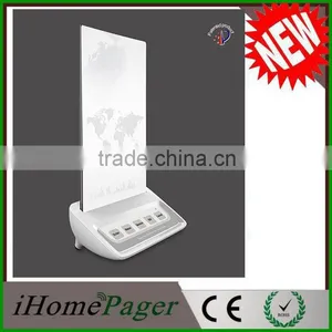 HCM150 Newest White Five Keys Wireless Call Button thumbnail-2