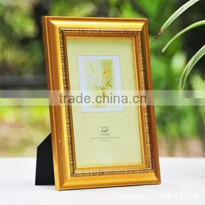 Wood Gold Photo Picture Frame thumbnail-1
