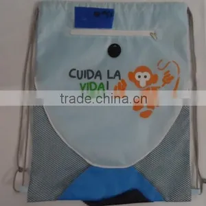 Promotional Drawstring Bags Monkey Logo thumbnail-1