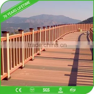WPC PVC Fence Wood Plastic Composite Fence thumbnail-5