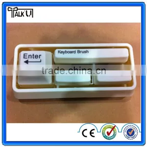 Money Saving 3 in 1 Multifuntional Keyboard Office Stationery, Useful Brush Stapler Paper Punch Office Stationery thumbnail-3