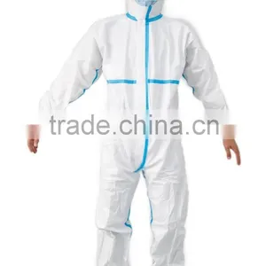 Disposable Coverall Type 3456 Anti Virus MERS Anti Bacterial Virus Effectively thumbnail-2