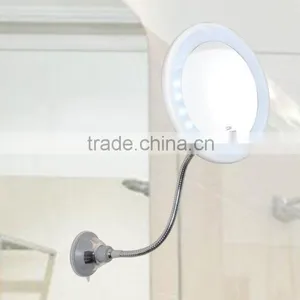 Flexible Lighted Makeup Mirror With Goose Neck thumbnail-1