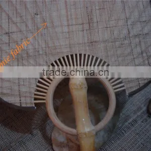 Bamboo Paper Palm Leaf Fan thumbnail-3