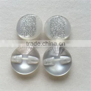 New Styles Fashionable Custom Popular Resinic Button ,glitter Button thumbnail-4
