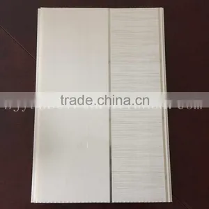 The New Design Printing PVC Panel With Silver Lines and 250mm*5mm thumbnail-1