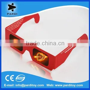 Promotional Cheap Paper 3d Glasses Paper Diffraction Glasses thumbnail-3