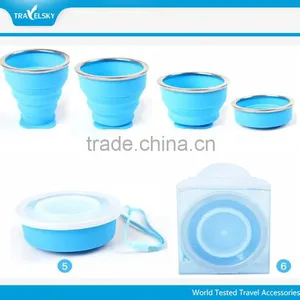 Drinkware Portable Silicone Foldable Cup for Travel thumbnail-4