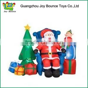 High Quality Inflatable Christmas Santa Decoration for Selling thumbnail-1