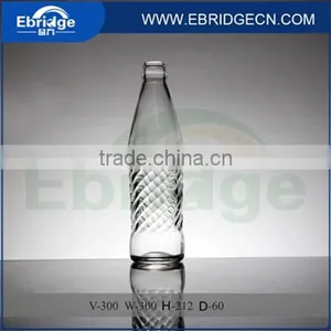 300ml Clear Transparent Glass Beer Bottle thumbnail-1