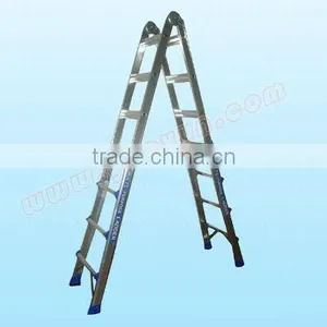 Aluminium Folding Combination Ladder With EN131 Standard thumbnail-1